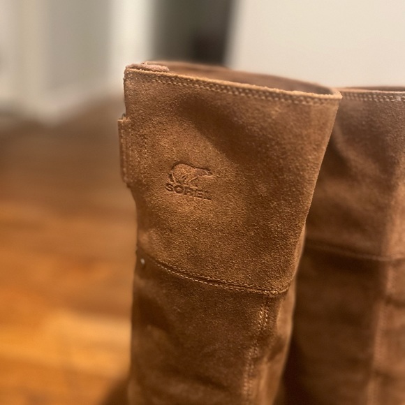 Woman’s suede high boots size 9.5 - Picture 4 of 5